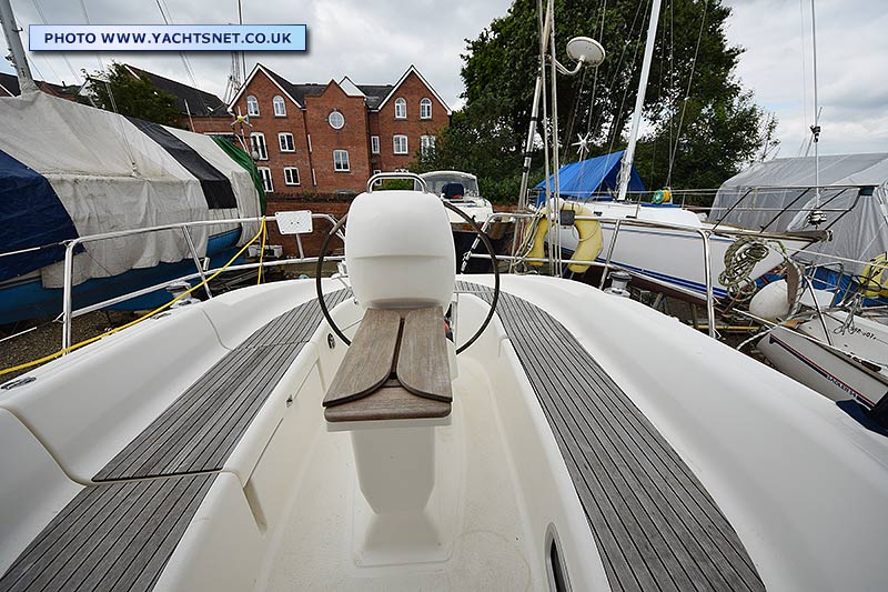 Cockpit from companionway