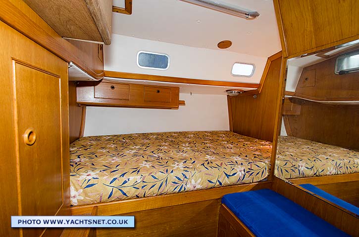 Aft cabin double berth