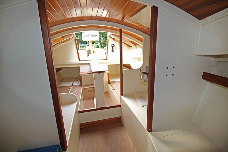 Saloon aft