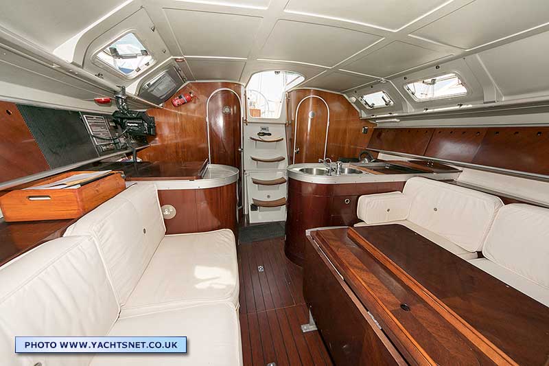 Saloon aft