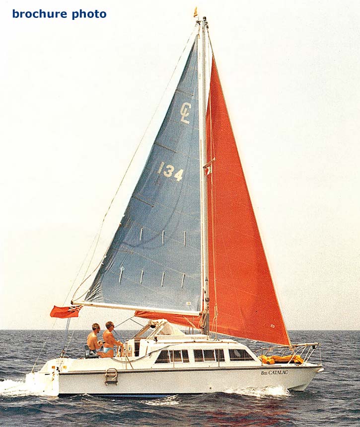 Catalac 8 metre catamaran archive details - Yachtsnet Ltd 