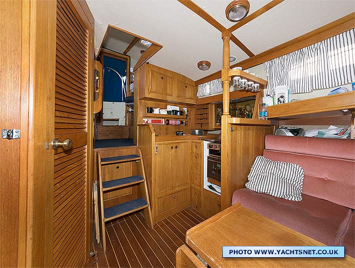 Saloon aft