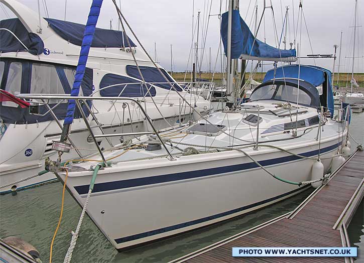 holiday 34 yacht for sale in south africa