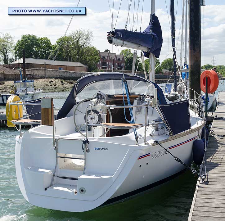 hunter legend yacht for sale uk