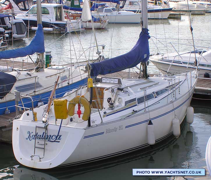moody 31 yacht for sale
