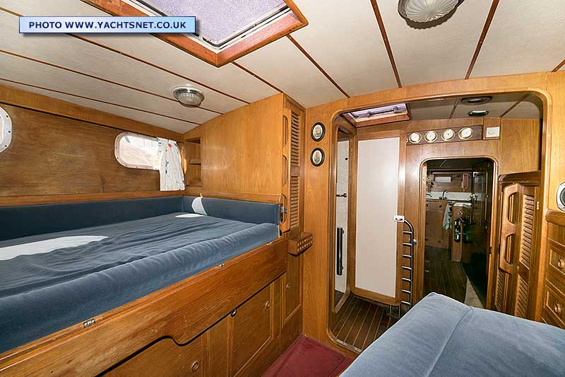 Aft cabin forward