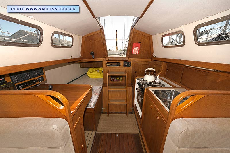 Saloon aft