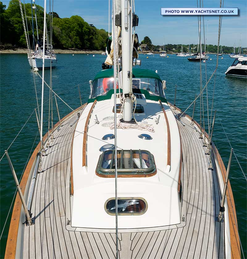 Deck aft