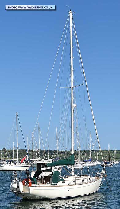 Moored showing rig