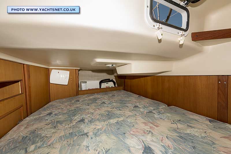 Aft cabin berth