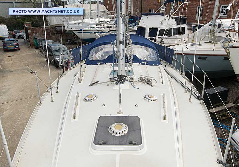 Deck aft